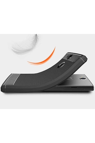 Sony Xperia Xa2 Kılıf Zore Room Silikon Kapak Gri