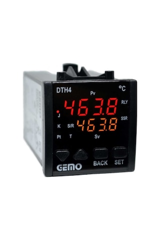 Gemo DTH4-24V Ekonomik Seri "Auto-Tune PID" Sıcaklık Kontrol Cihazı