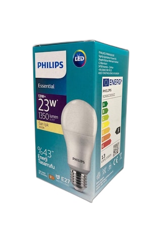 Essential Led Lamba 13W - 100W E27 Duy 2700K Sarı Işık