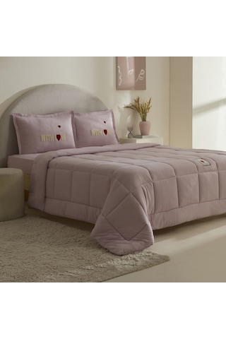 Karaca Home With Love Çift Kişilik Comfort Set Pembe