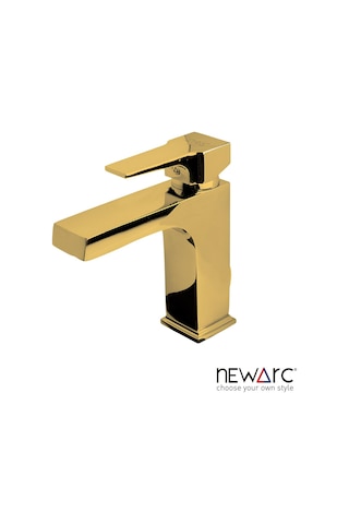 Newarc 941528 Aqua Lavabo Bataryası Altın