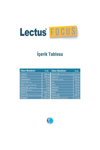 Tab Lectus Focus 150 ML