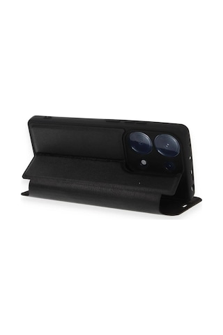 Newface Xiaomi Redmi Note 13 Pro 4g Kılıf Flip Cover Semeglbl - 30 - Siyah