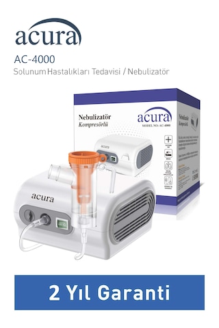 Acura AC4000 Kompresörlü Nebulizatör