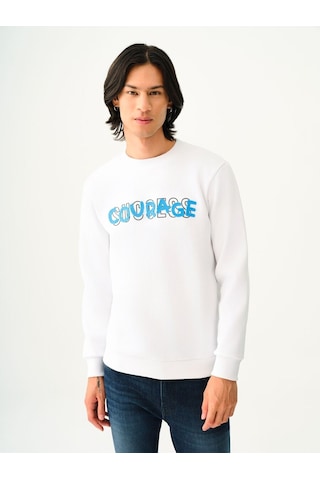LOFT Regular Fit Erkek Sweatshirt Lf2037307 Q1.v1 Beyaz