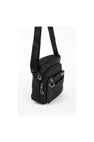 Sanmorris Unisex 5 Bölmeli Suya Dayanıklı Paraşüt Kumaş Organizer Çanta Siyah