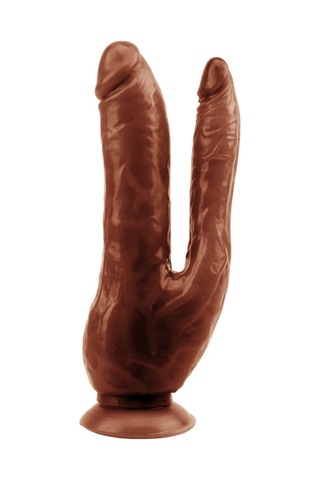 Lilitu Shop Chisa Rubicon Iki Uçlu Vantuzlu Realistik Çatal Melez Dildo Penis
