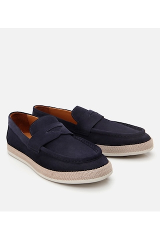 Hotiç Erkek Süet Deri Lacivert Rahat Tabanlı Espadril 02ayh303150a680 Lacivert-navy Lacivert