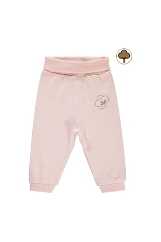 Civil Baby Bebek Organik Patiksiz Tek Alt 1-12 Ay Pembe