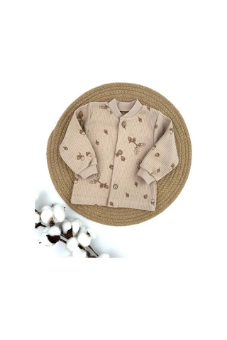 Svetik 2'li Yeni Doğanlar İçin Düğazlı Body Seti 332386524 Sütlü