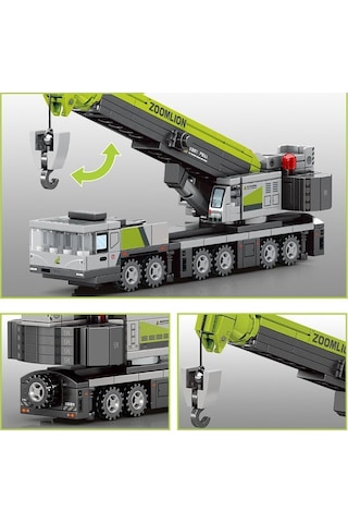 Sembo Block 705101 Mini Vinç Kamyonu  Yapı Blokları