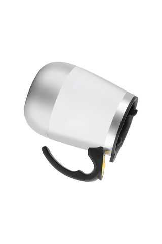 Lemestar Beyaz Otomatik Manyetik Karıştırıcı Kupa - Paslanmaz Çelik Isı Yalıtımlı, Gezginler İçin Spillproof, Kahve Şeker Krema Hızlı Karıştırma Beyaz