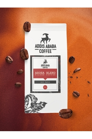 Addis Ababa Coffee Etiyopya Kahveleri Filtre Kahve 5 x 100 G + Klips 5'li