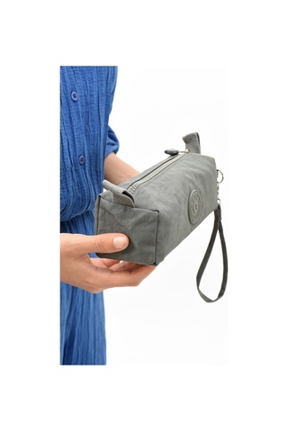 Tek Bölmeli Kalemlik Yıkanabilir ve Su Geçirmez Gri Model: 571-15h - Gri