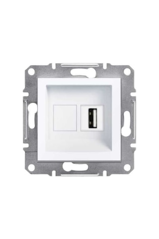 Schneider Asfora Beyaz Usb Priz - EPH8600121 Schneider Asfora Beyaz Usb Priz - EPH8600121
