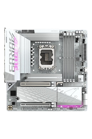 Gigabyte B860m Aorus Elıte Ice Ddr5 9200mhz Oc M.2 1851p Matx