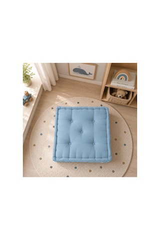 Bisküvi Minder Babyblue Açık Mavi