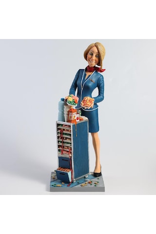 Forchino Hostes Biblo Fo85556 Sertifikalı Özel Koleksiyon Dekoratif Poliresin Obje 44 Cm .