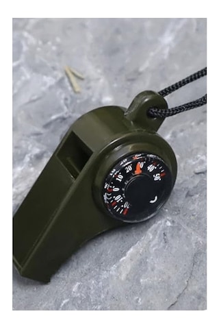 Mobgift Dağcı Düdüğü Outdoor Düdük Askeri Ve Kampçılar Için Ideal Depremde Ve Acil Afetlerde