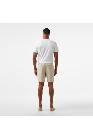 Nautica Erkek Bej Slim Fit Şort Düz B55218t Bej