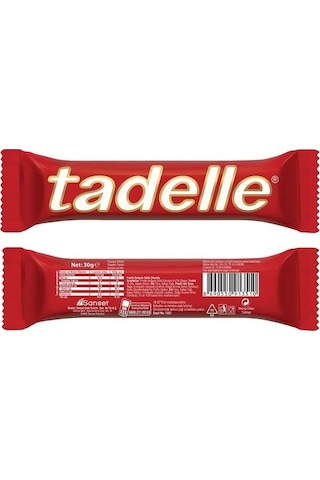 Tadelle Fındık Dolgulu Sütlü Çikolata 30 gr X 20' li