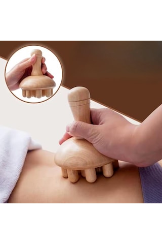 Madero Terapi & Selülit Ahşap Masaj Tokmak Aparatı Model 2