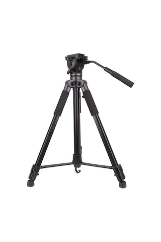 688 Profesyonel Fotoğraf Video Tripod 1.70 Metre Su Terazili Ve Asansörlü Taşıma Çantalı Full Set Diğer