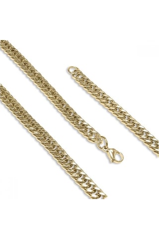 Erkek Balık Sırtı Çelik Erkek Kolye 1,6mm X 4mm 9183 Altın