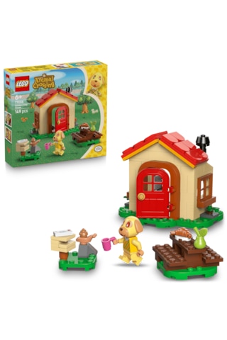 LEGO® Animal Crossing™ Goldie Şirin Evinde 77058 - 6 Yaş ve Üzeri Çocuklar için Yaratıcı Oyuncak Yapım Seti (149 Parça)