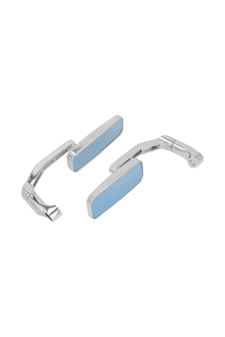 Motosiklet Gidon Dikiz Aynası D4 Model 8/10mm Kaliteli Nikel
