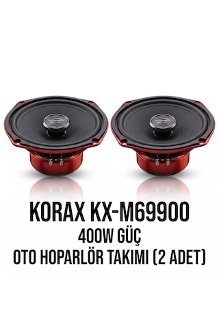 Korax Kx-m69900 400w Oto Hoparlör Takımı 2 Adet