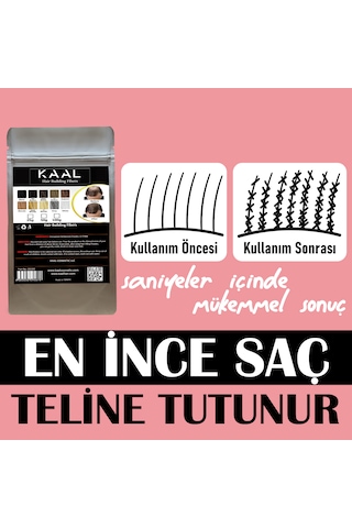 Kaal Toppik Saç Boyası Toz 100 G