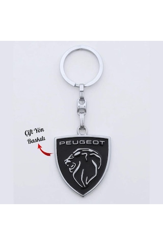 Peugeot Yeni Logo Metal Anahtarlık