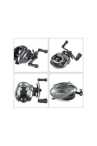 Ranyeek Sağ El Hafif Kuruş Makinesi Exbert Abt100 - 5+1 Rolman, 7.1:1 Hız Oranı, 4.5-5kg Sürtünme Gücü, Karbon Fiber