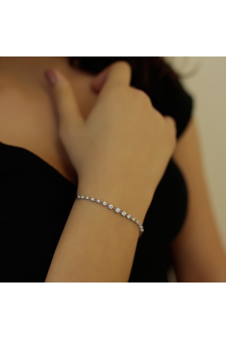 Lova 0,70 Karat Pırlanta Su Yolu Bileklik - 4070014