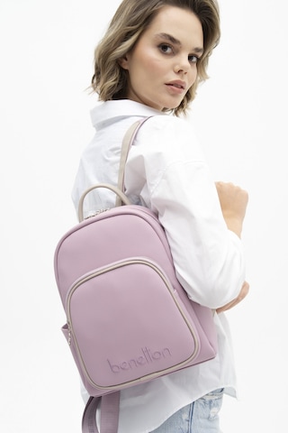 United Colors Of Benetton Benetton Bnt 1337 Sırt Çantası Std / Lila-taş Lila - Taş Rengi