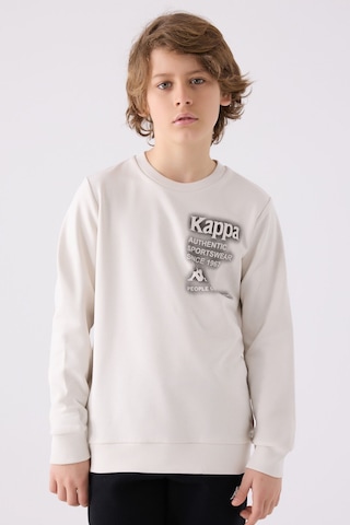 Kappa Erkek Çocuk Beyaz Sweatshirt BEYAZ