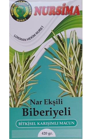 Nursima Nar Ekşili Biberiyeli Bitkisel Macun 420 G