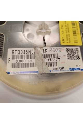 Rtq035n03tr 3.5a 30v 6pın Smd Rohm Smd Transistör 19 Adet