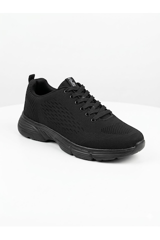 Volis M-232 Siyah Memory Foam Taban Büyük Numara Erkek Sneaker Ayakkabı 45-48 Siyah