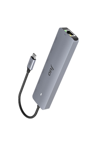 Juo MT03353 Type-c 2 Hdmı Dual Mst 4k 60hz Gigabit Ethetnet Dönüştürücü 100w Usb 3.2 Çoklayıcı Hub