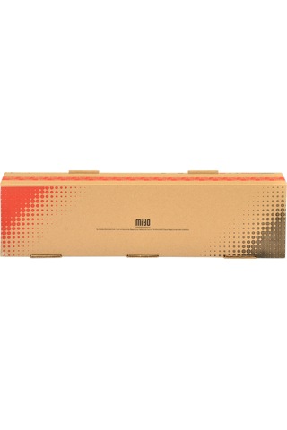 Miyo Ambalaj Karadeniz Pide Kutusu Oluklu Karton 100'lü 12 x 45 x 4 CM