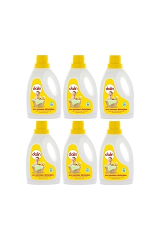 Dalin Sıvı Çamaşır Deterjanı 1500 ml 6 Adet Dalin Sıvı Çamaşır Deterjanı 1500 ml 6 Adet