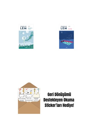 Gelecekbilim Kongresi Sl7 + Kör Talih Sl6 + Okuma Sticker'ları