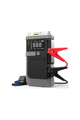 12000 Mah Akü Takviye & Hava Kompresörü 1200a Güç 150 Psı