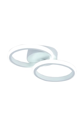 Tt305-2-By Tt Aydınlatma Mat Beyaz 2 Li Led Avize
