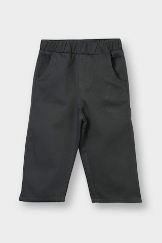 Defacto %100 Pamuk Etiket Baskılı Gabardin Pantolon Erkek Bebek F9993a525wngn563 Yeşil-gn563