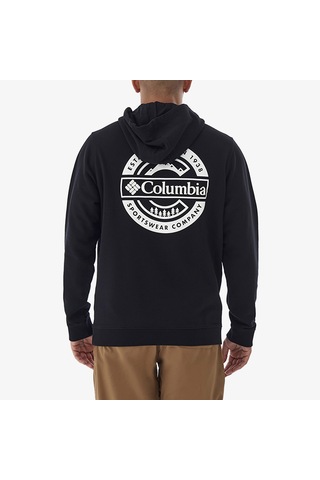 Columbia Nature And Back Erkek Siyah Günlük Sweatshirt Düz Cs0391010