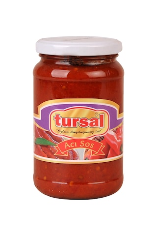 Tursal Acı Sos 380 Gr Cam X 3 Adet