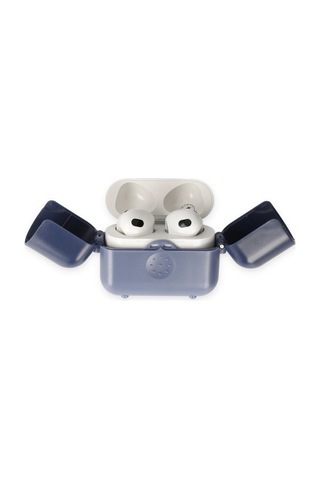 Airpods 3 3.nesil Basmalı Kılıf - Mavi-lacivert